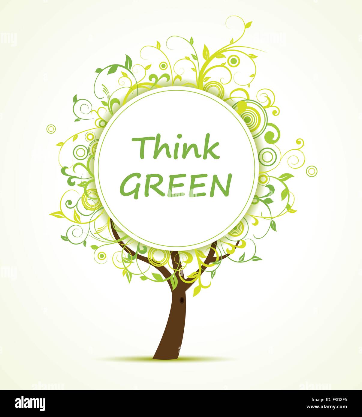 Tree, Green, Vector, Ecology, Leaf, Bio, Eco, Leaf Stock Vector