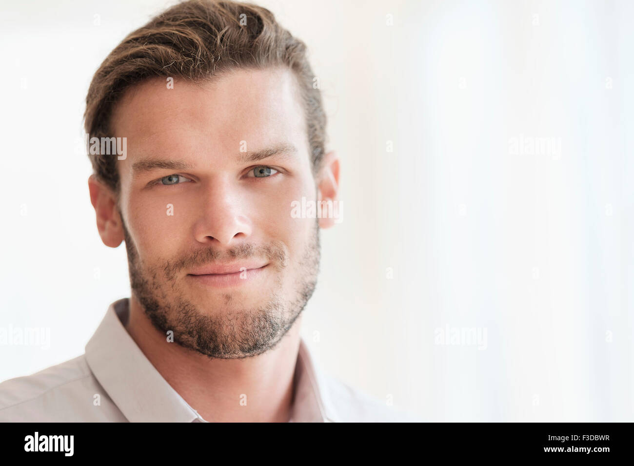 Portrait of mid-adult man Stock Photo