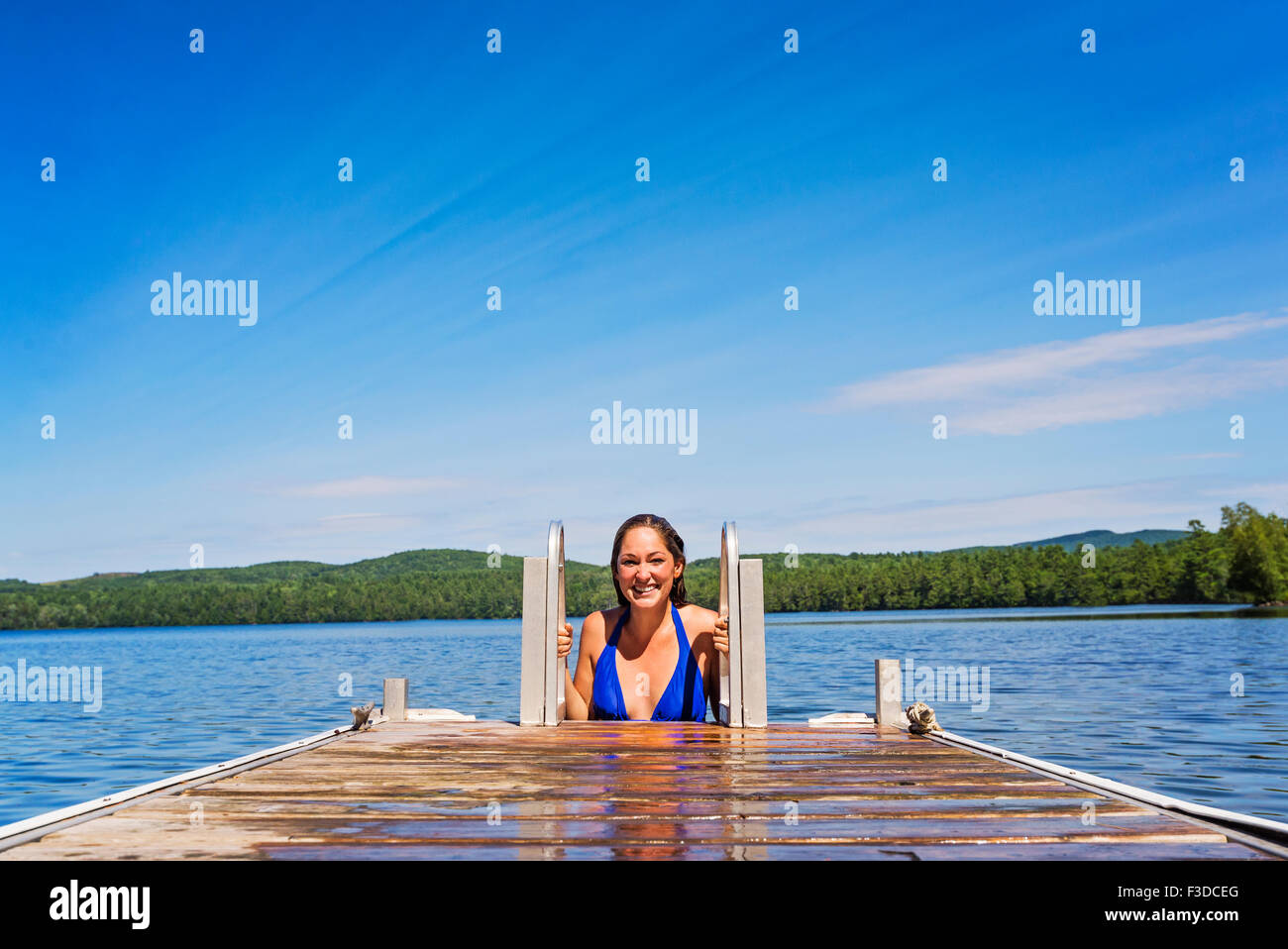 Woman coming out water hi-res stock photography and images - Alamy