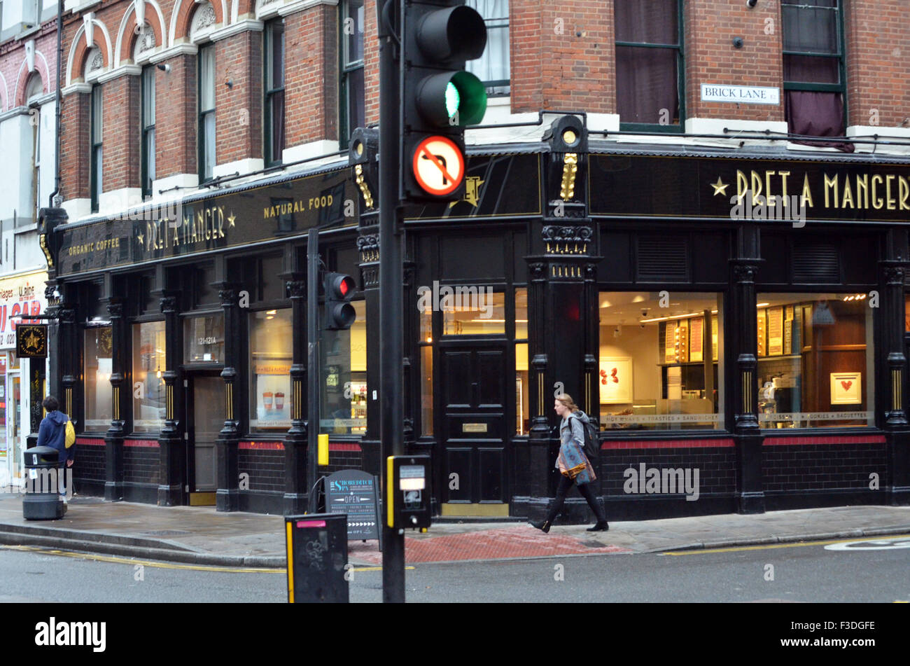 Pret A Manger Brick Lane Stock Photos & Pret A Manger Brick Lane Stock ...