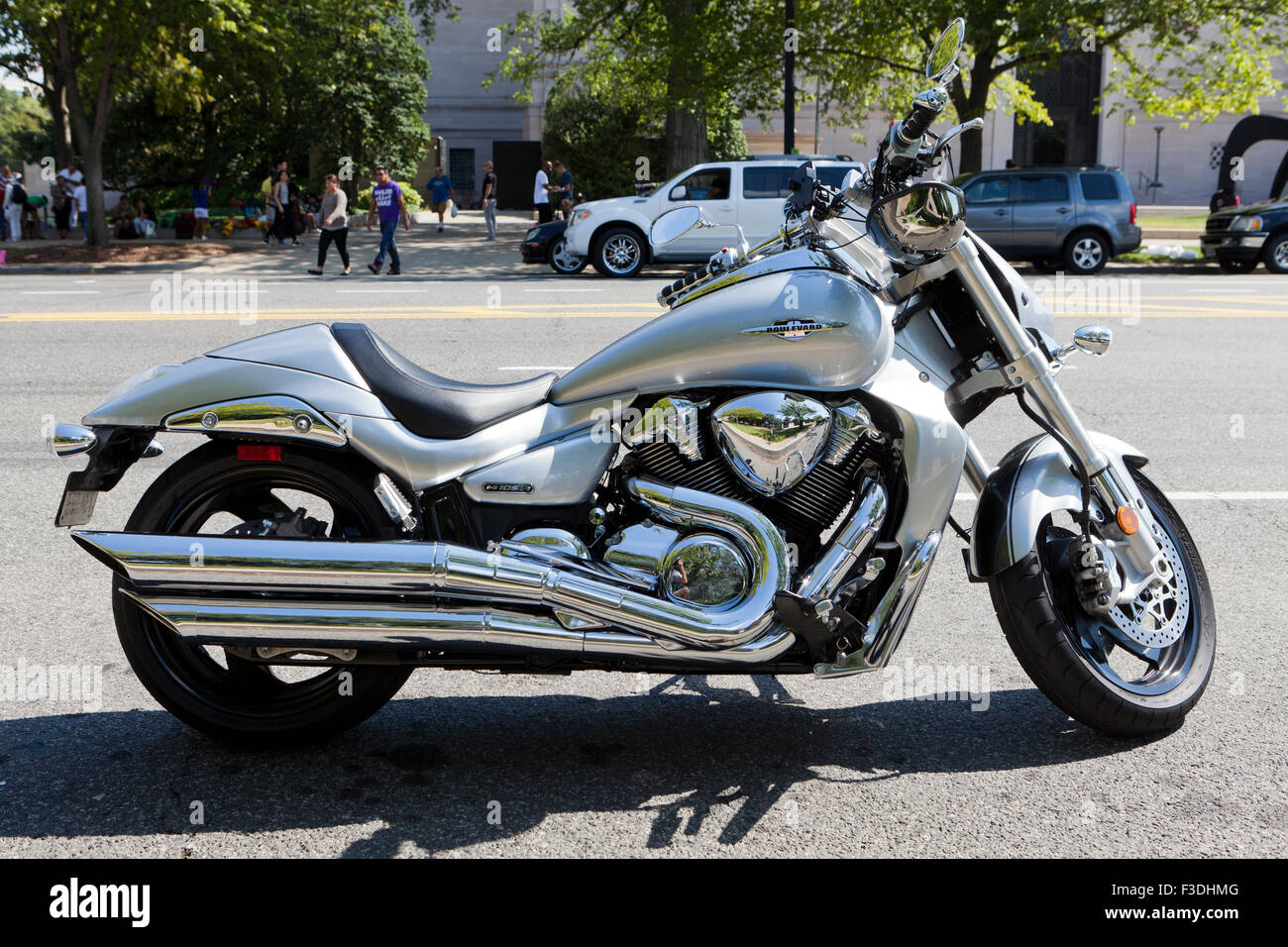Suzuki Boulevard M109R motorcycle - USA Stock Photo