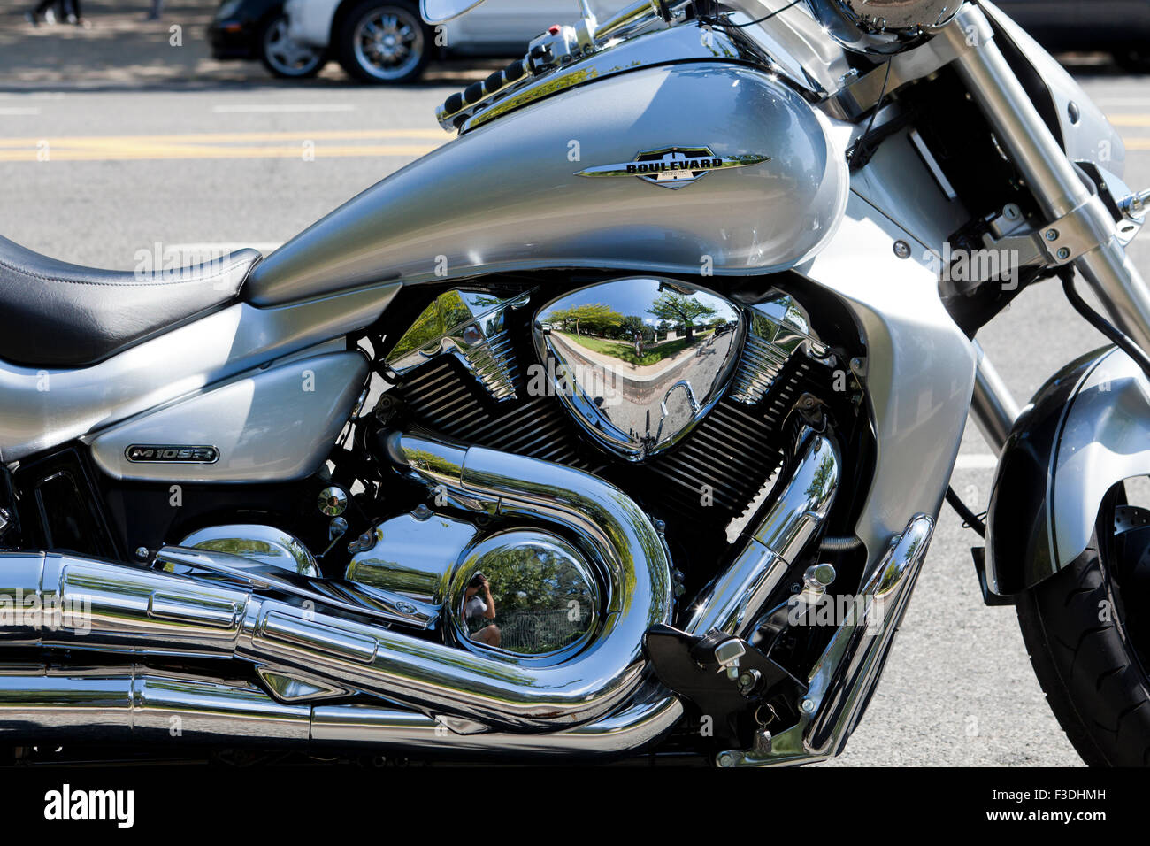 Suzuki Boulevard M109R motorcycle - USA Stock Photo