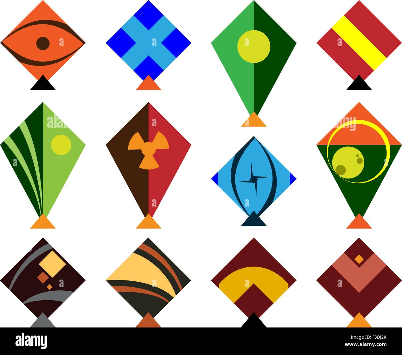 Kite flying festival india Stock Vector Images Alamy