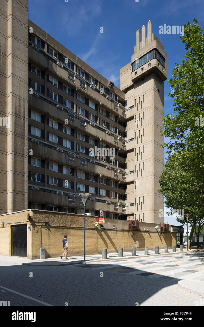View of landscape architecture on the Brownfield Estate. Brownfield
