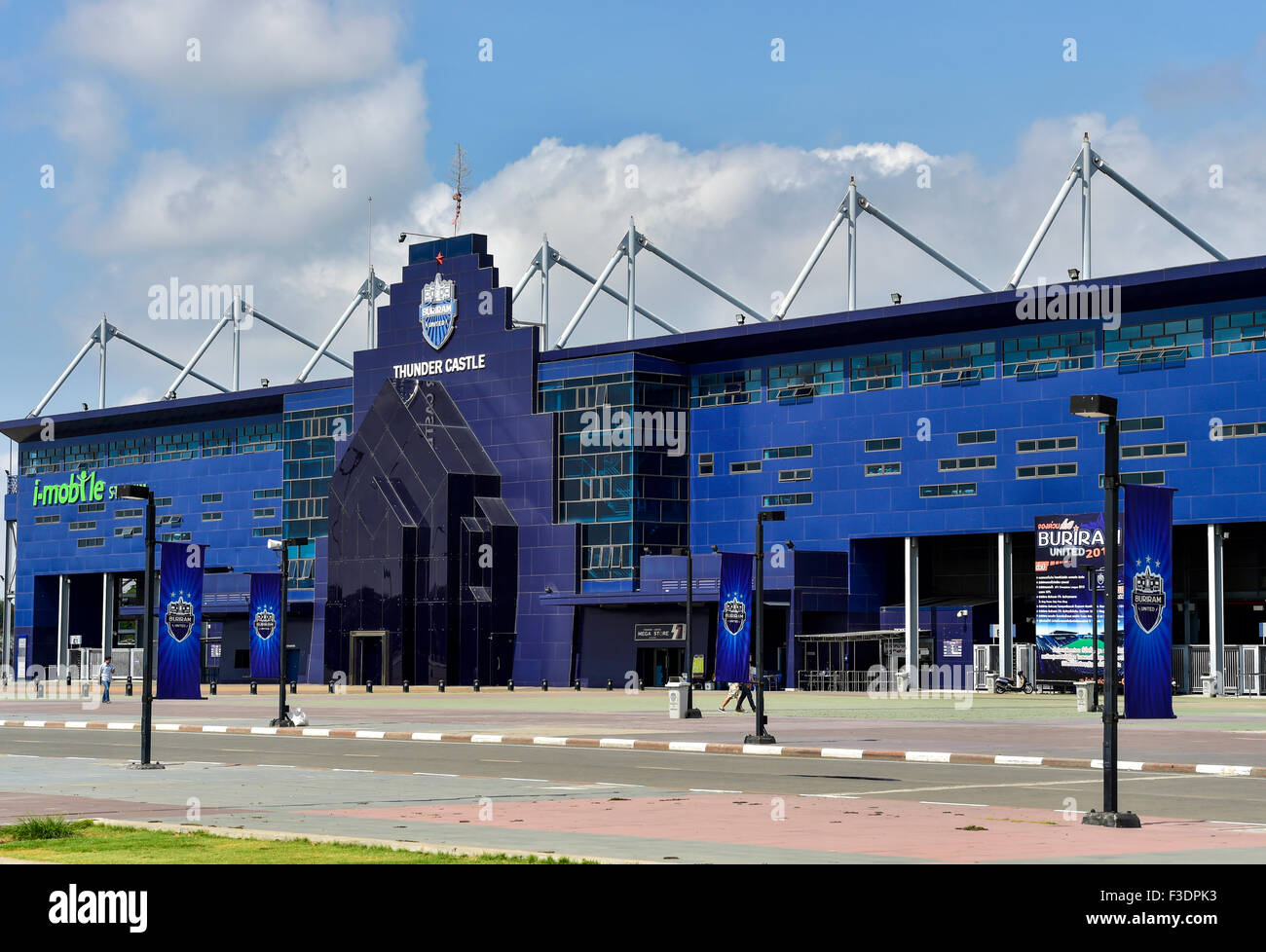 I Mobile Stadium Or Thunder Castle Stadium Of Football Club Buriram United Buriram Province Thailand Stock Photo Alamy