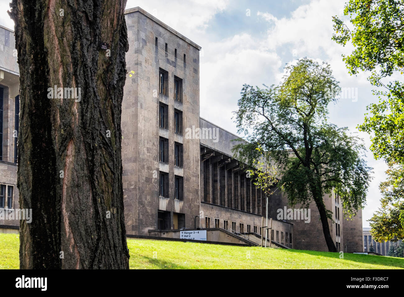 Berlin Tempelhof Airport Flughafen Berlin Tempelhof Historic Stock Photo Alamy