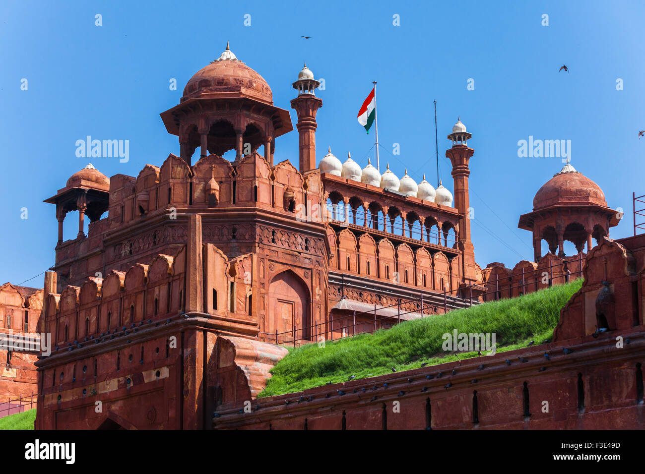 Red Fort in Delhi. UNESCO world Heritage Site, the Red Fort is an ...