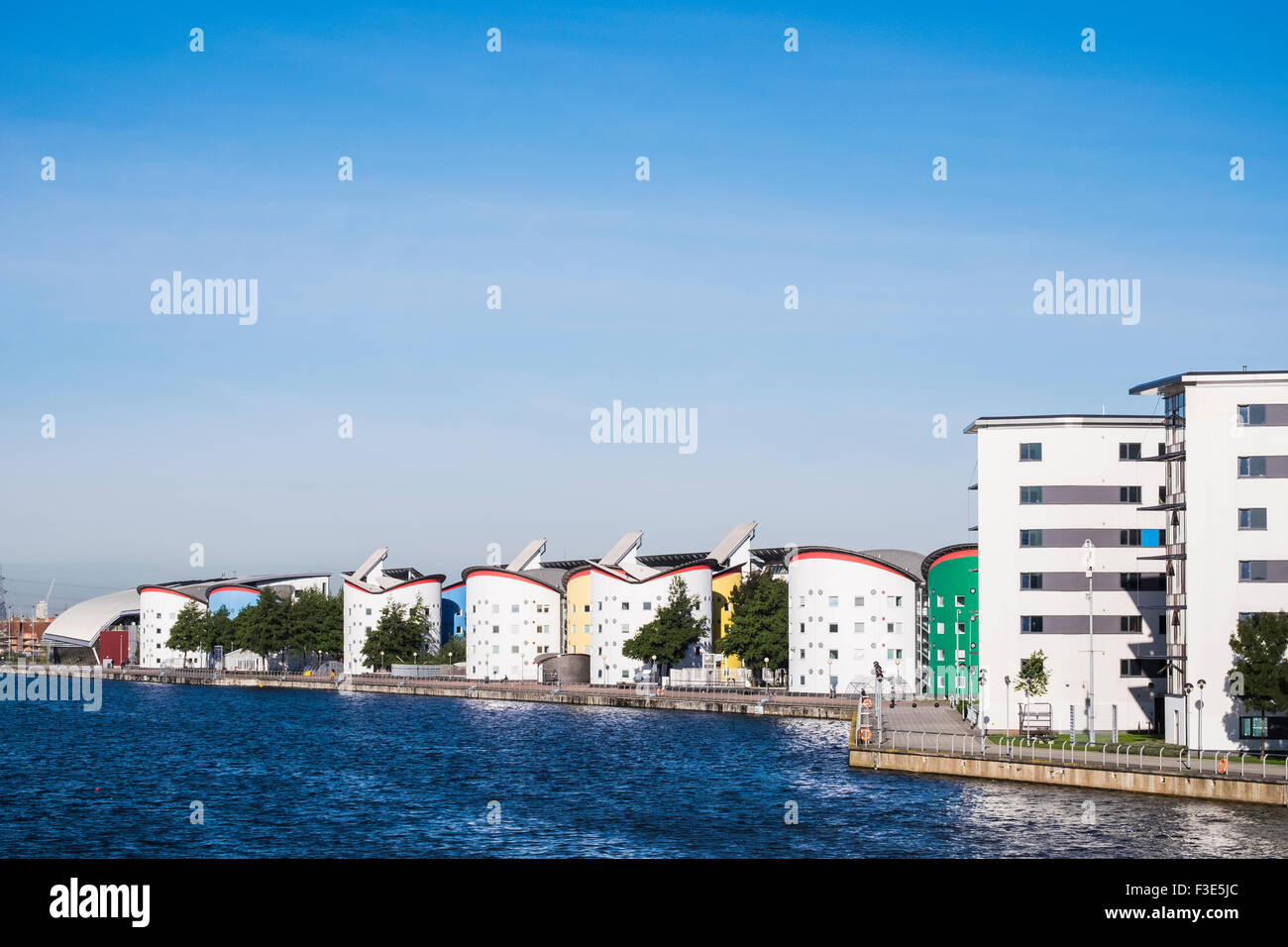 East London University Docklands, London, England, U.K. Stock Photo