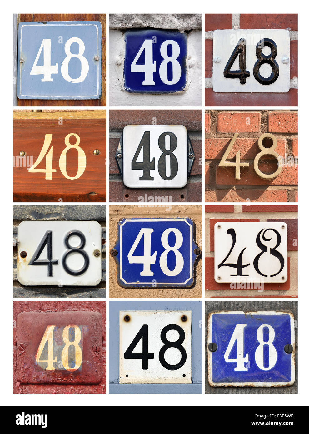 Number 48 Stock Photo 88207770 Alamy - 