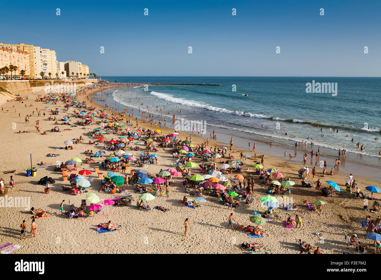 Santa María del Mar beach Cadiz Andalusia Spain Stock Photo Alamy