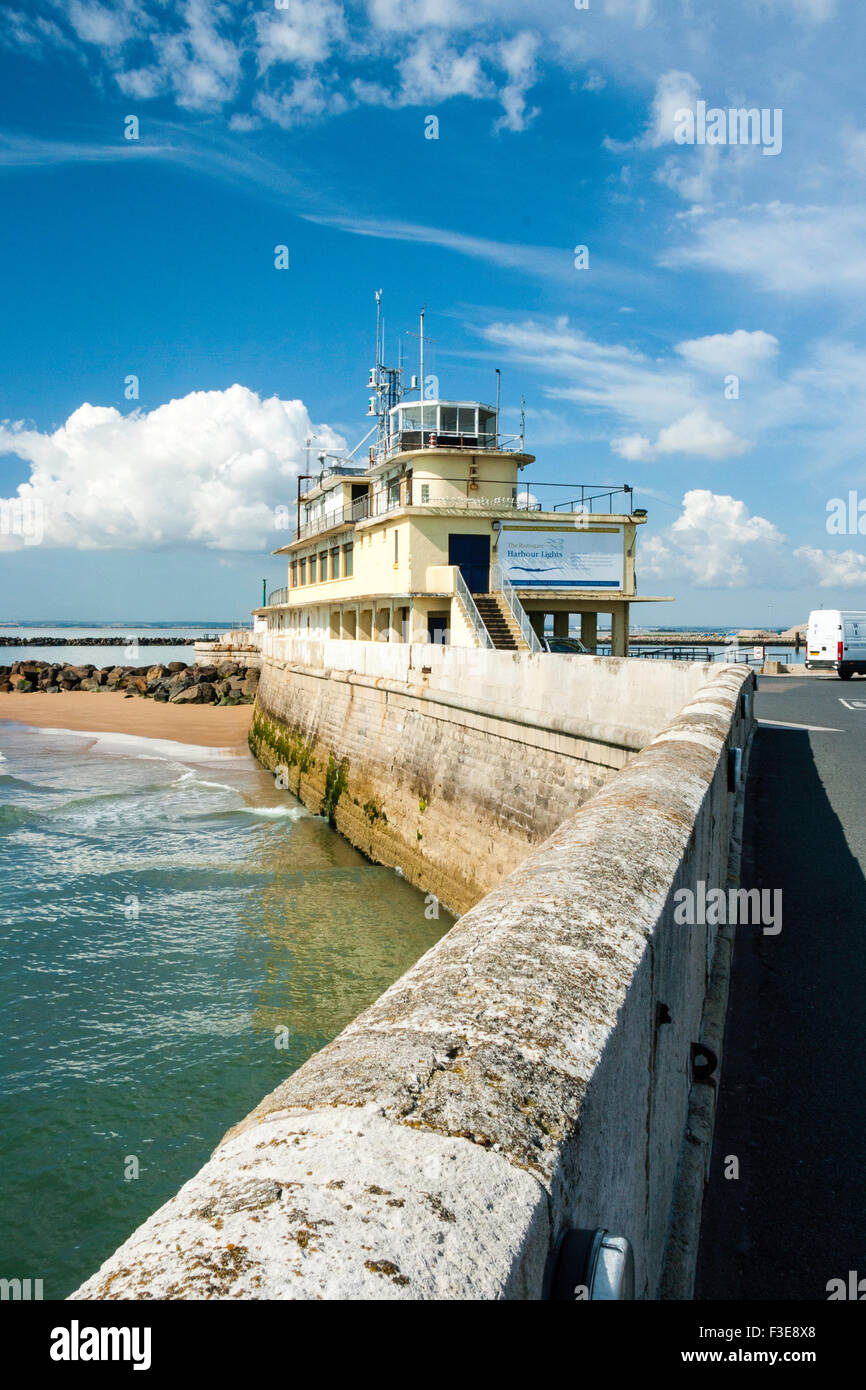 Ramsgate former harbour officers now a restaurant at the end of the