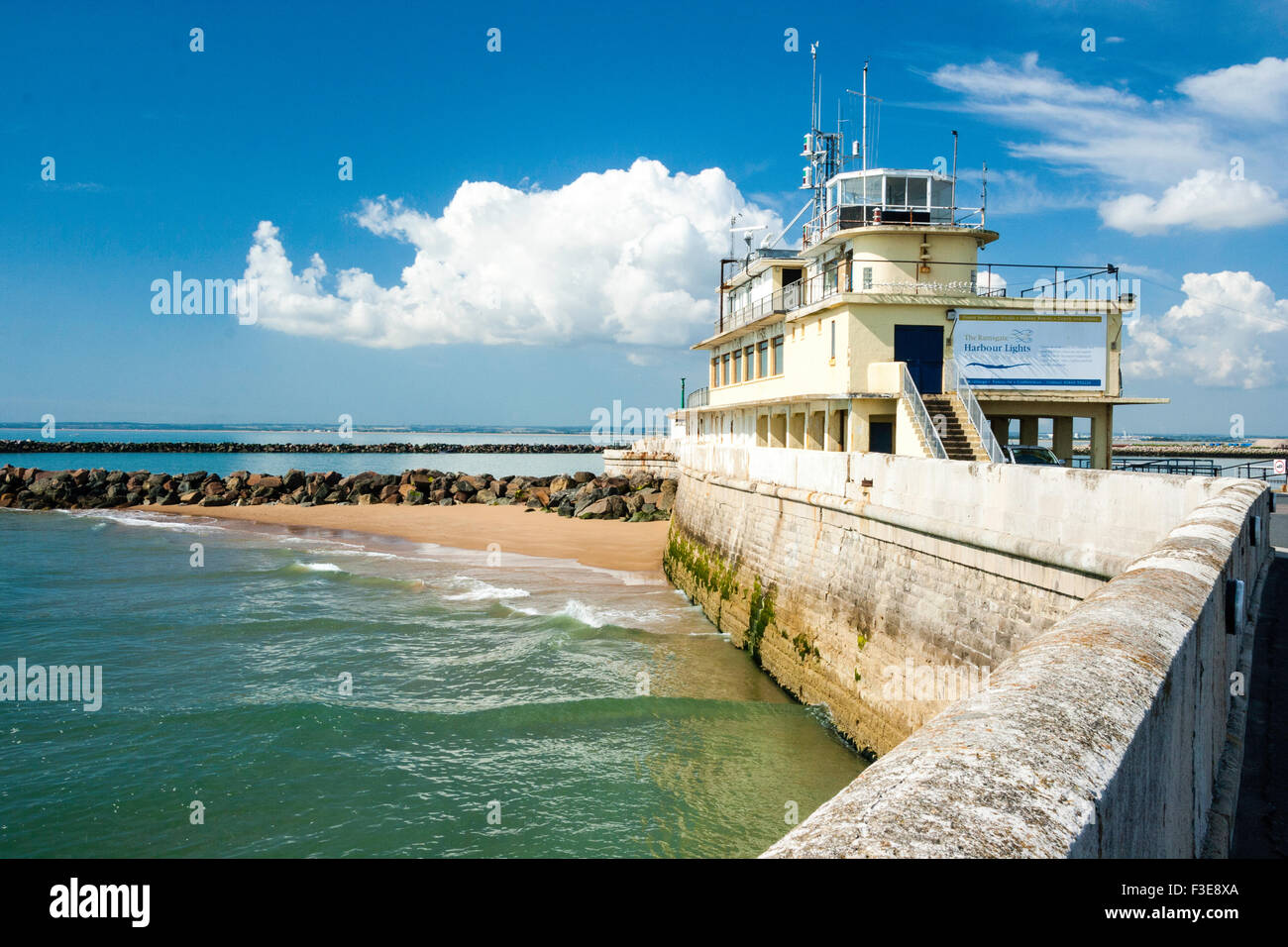 Ramsgate former harbour officers now a restaurant at the end of the