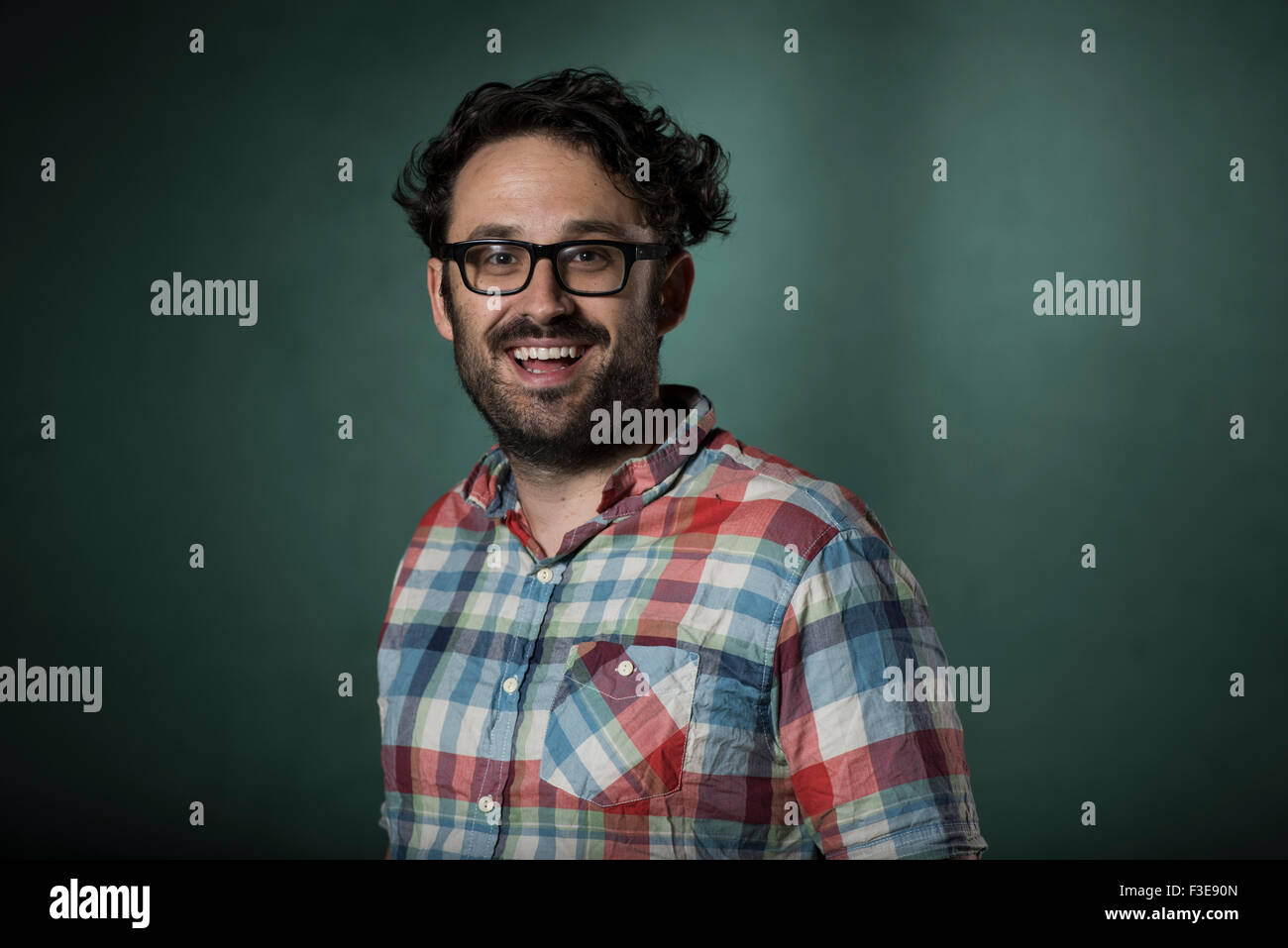 Award-winning stand-up poet Tim Clare. Stock Photo