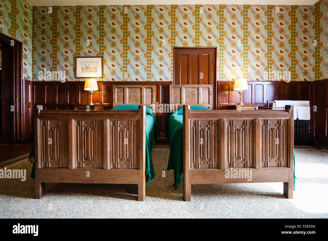 England, Ramsgate. The Grange, house designed by Augustus Pugin in medieval Gothic style. Guest