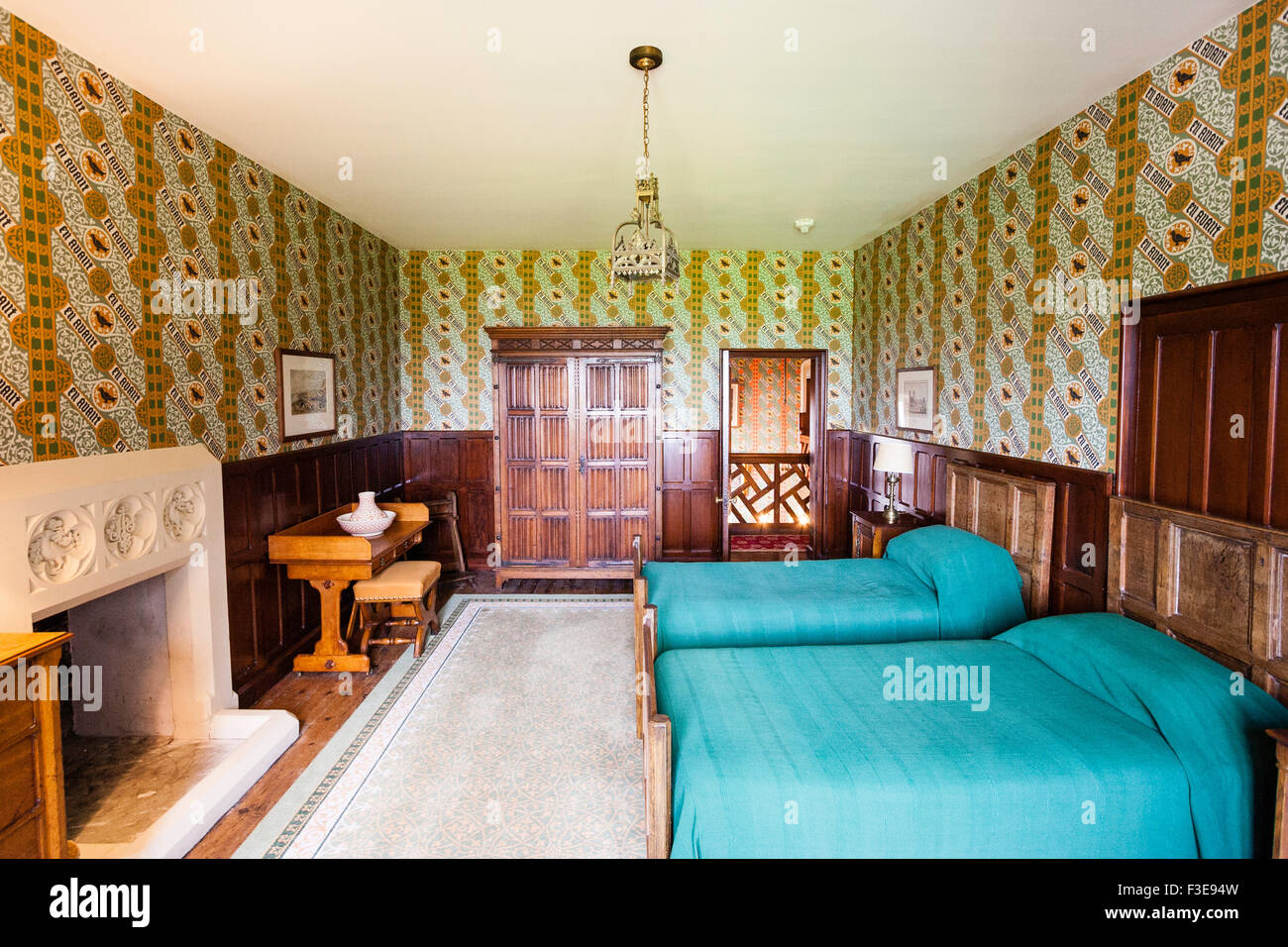 England, Ramsgate. The Grange, house designed by Augustus Pugin in medieval Gothic style. Guest