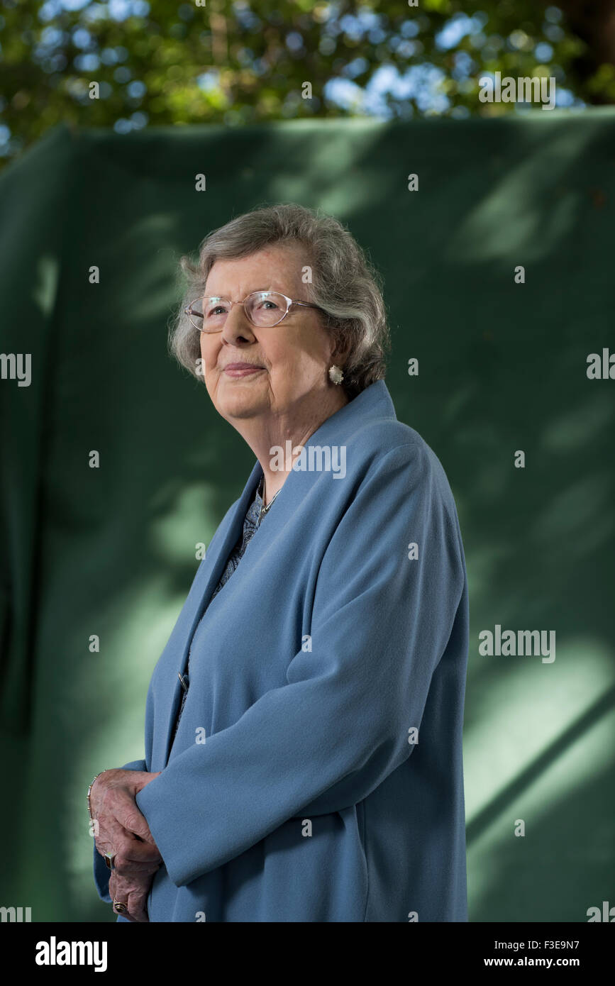 British writer of fiction for both children and adults Penelope Lively DBE FRSL. Stock Photo