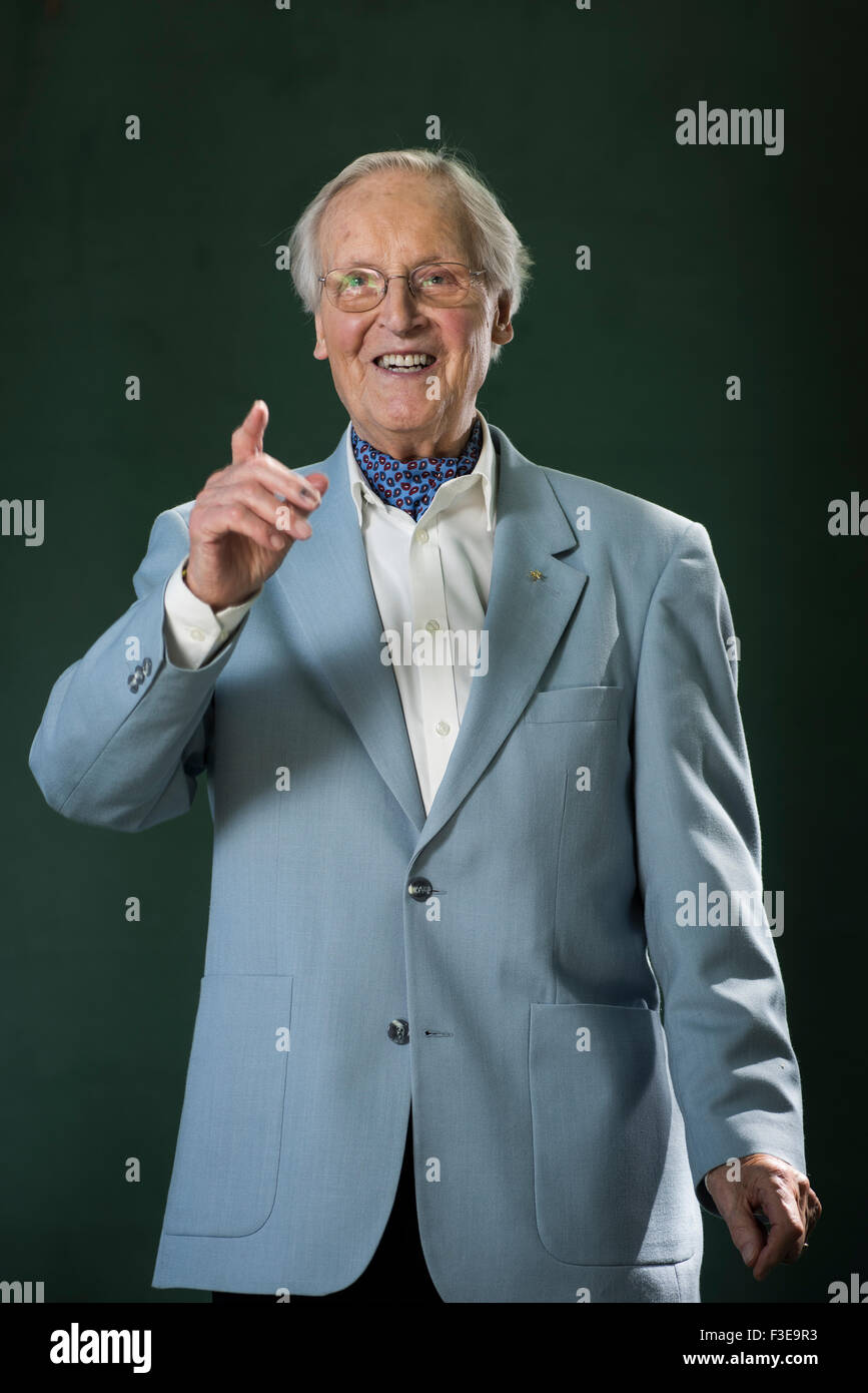 English radio and television presenter and actor Nicholas Parsons. Stock Photo