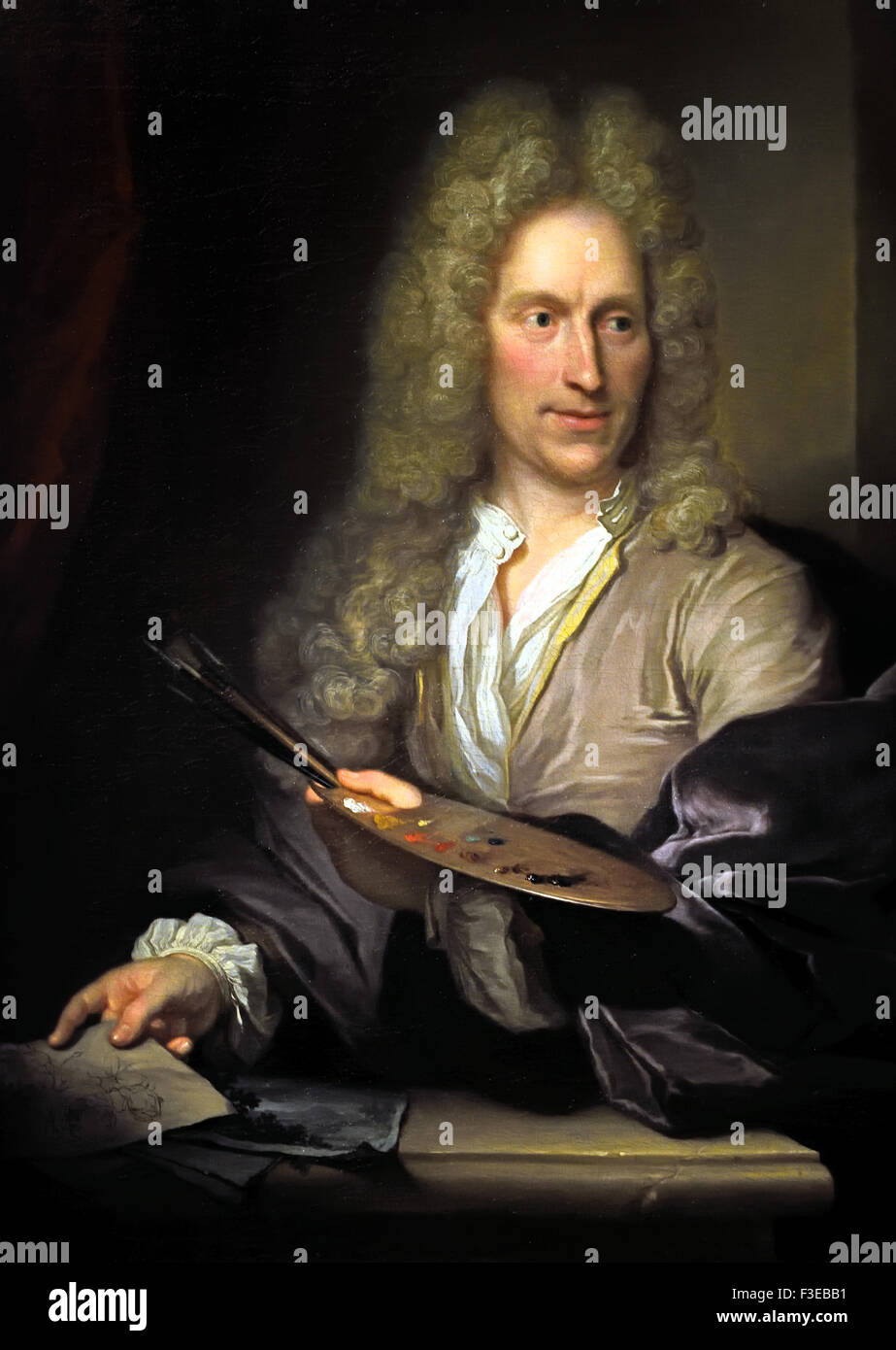 Jan van Huysum 1720 Arnold Boonen 1669 - 1729 Dutch Netherlands Stock Photo