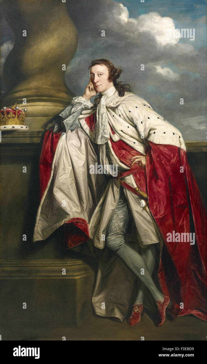 Sir Joshua Reynolds - James Maitland, 7th Earl of Lauderdale Stock Photo