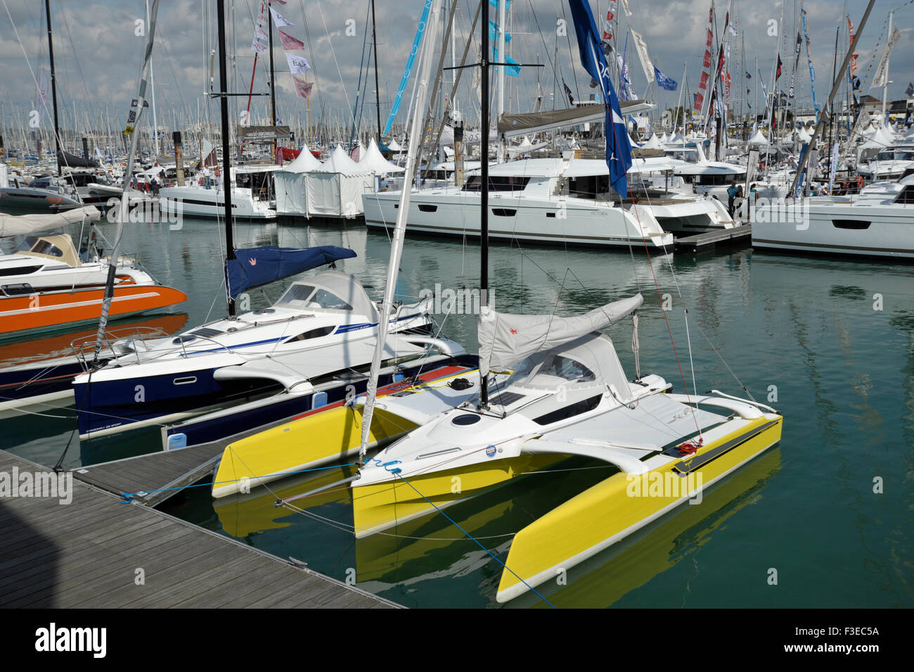 Grand Pavois int. boat show La Rochelle France Stock Photo