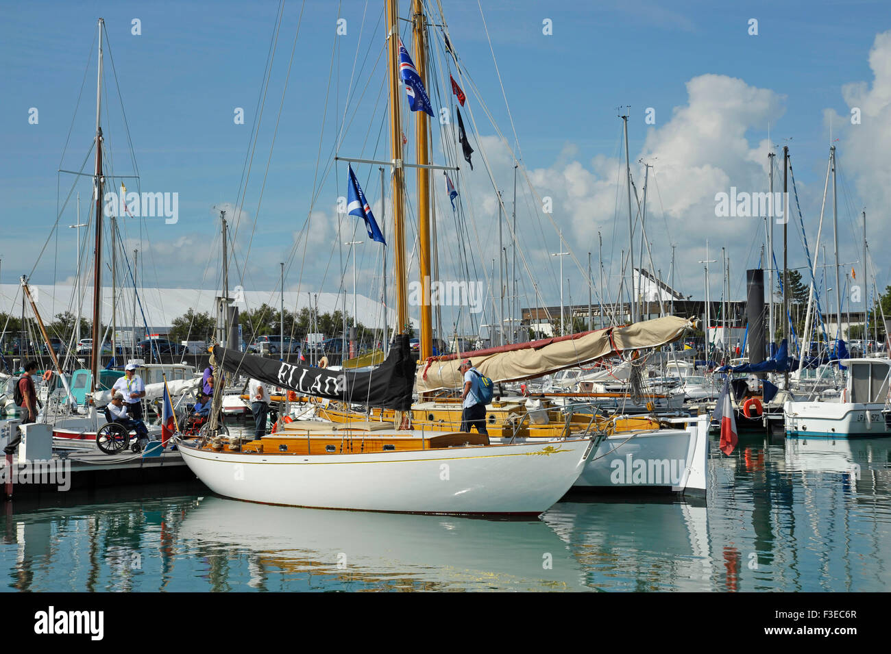 Grand Pavois International boat show La Rochelle France. Stock Photo