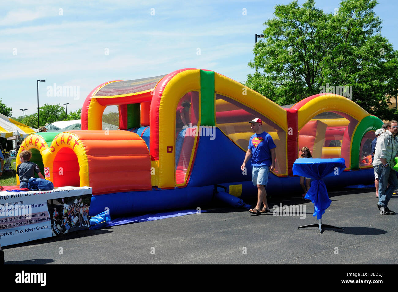 inflatable funhouse