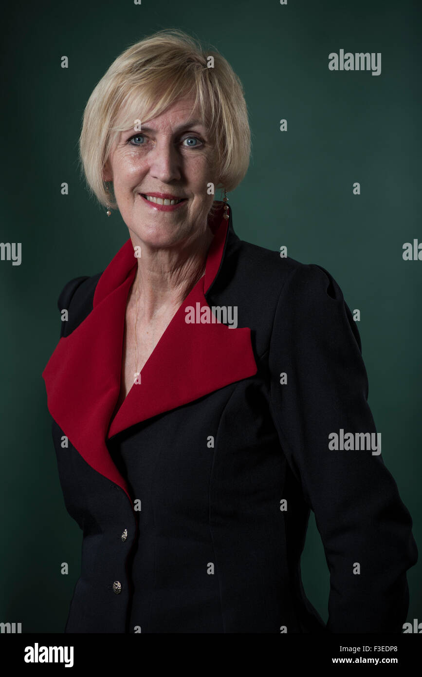 Crime novelist and screenwriter Lin Anderson. Stock Photo