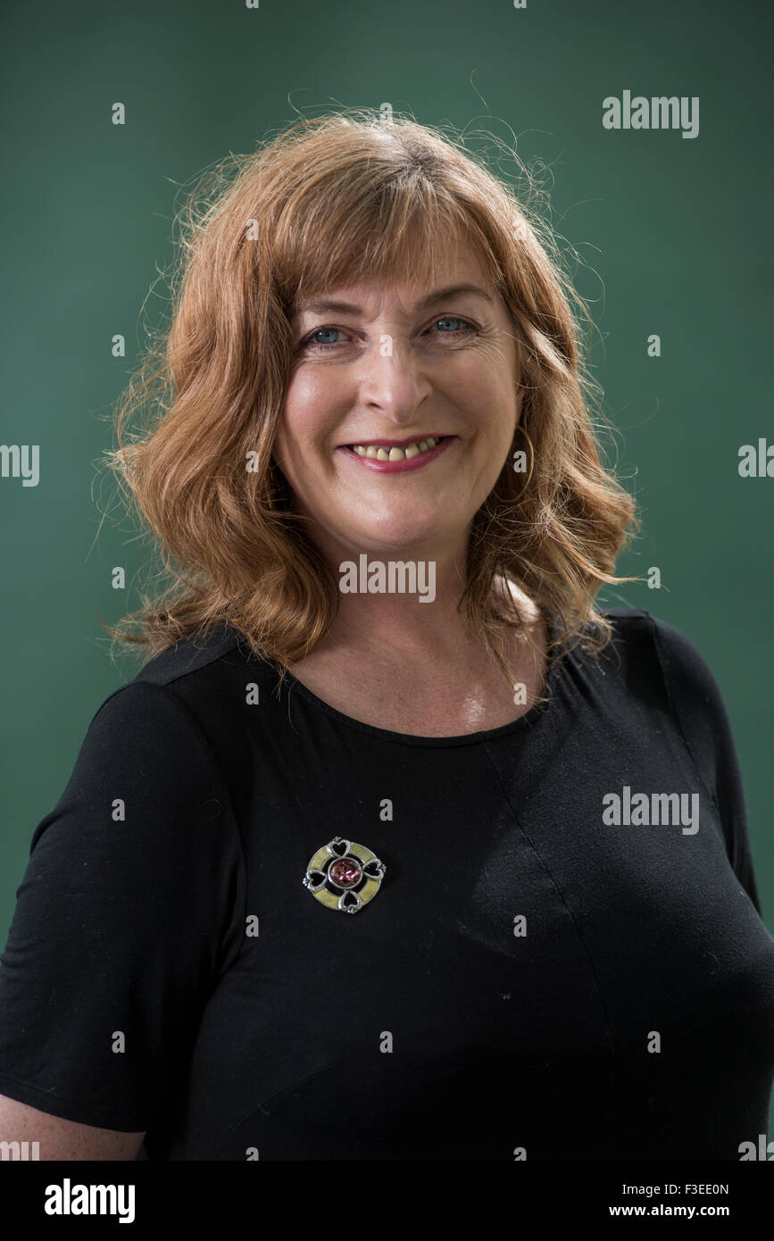 Scottish writer of novels, short stories, prose-poetry, non-fiction and libretti Janice Galloway. Stock Photo