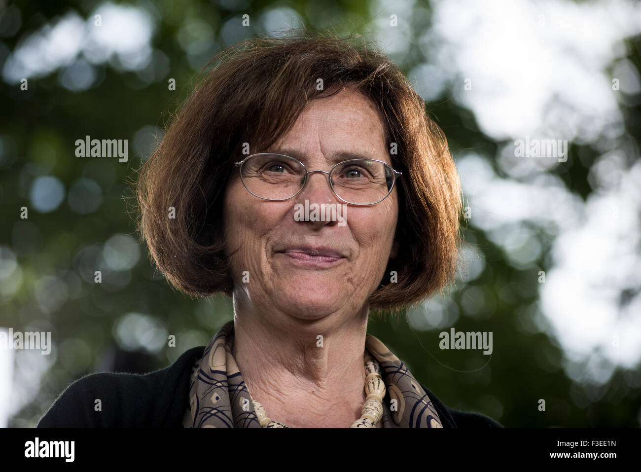 Professor and President of Wolfson College in Oxford, Hermione Lee. Stock Photo