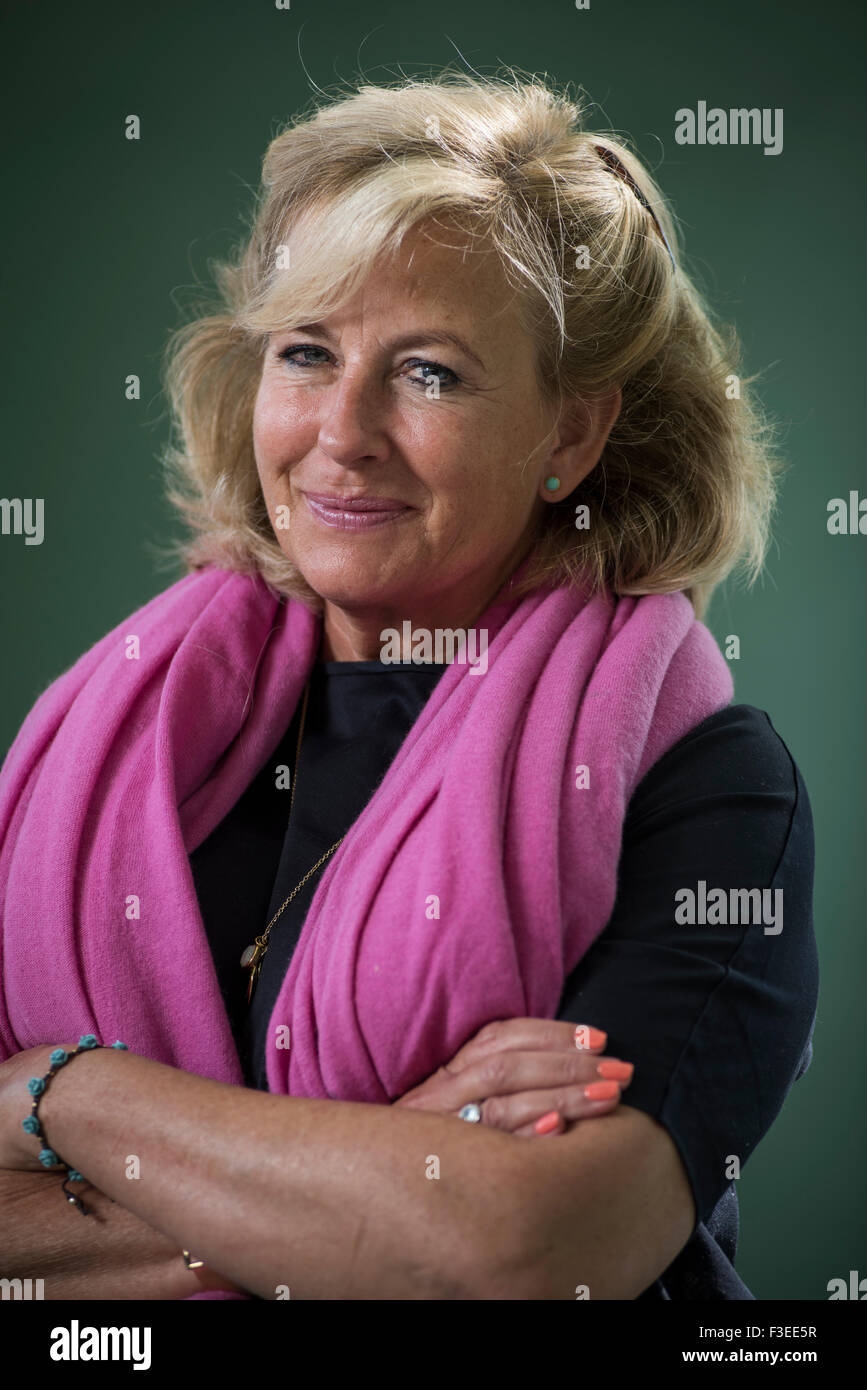 Writer and journalist Gill Hornby. Stock Photo