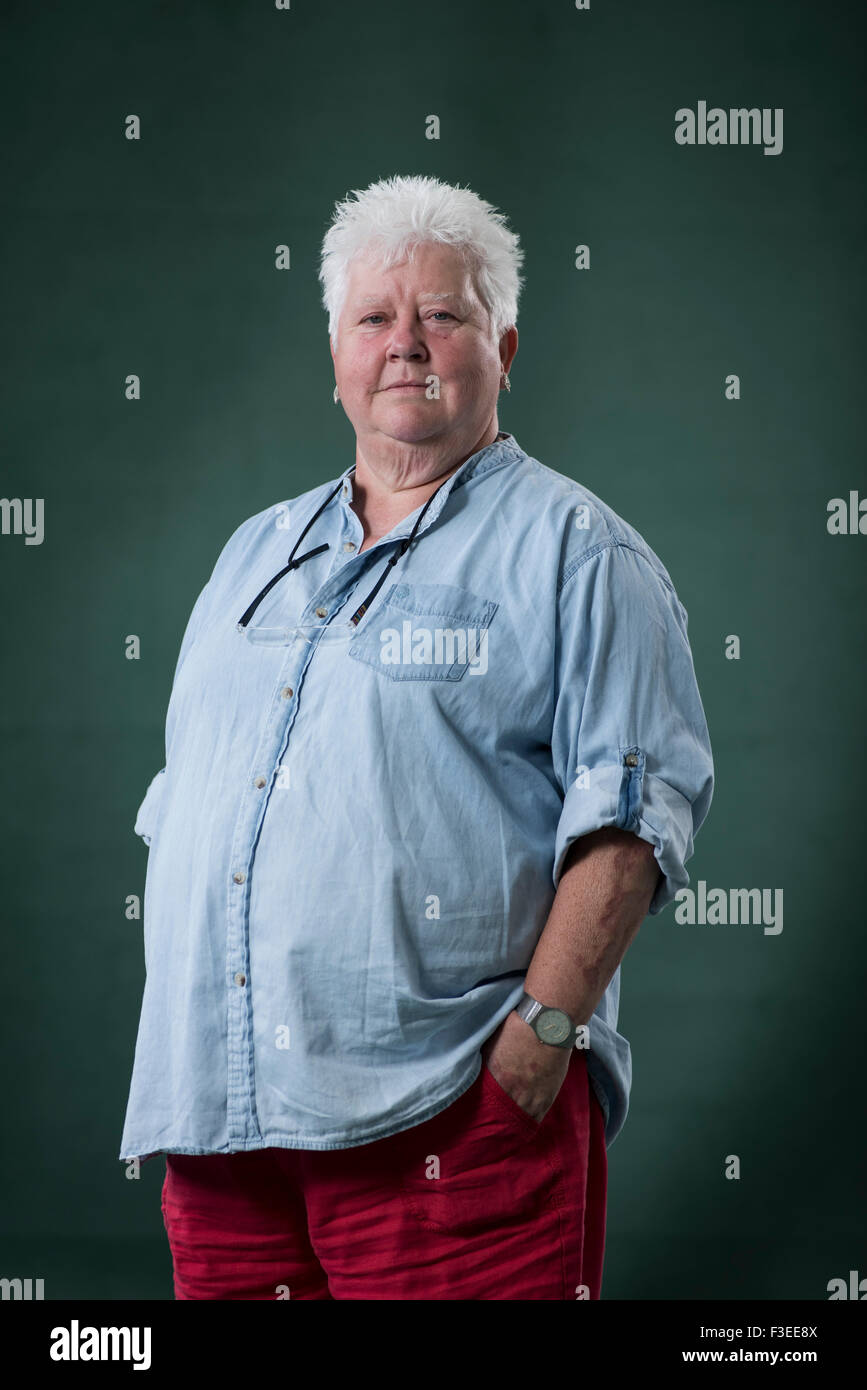 Scottish crime writer Val McDermid. Stock Photo