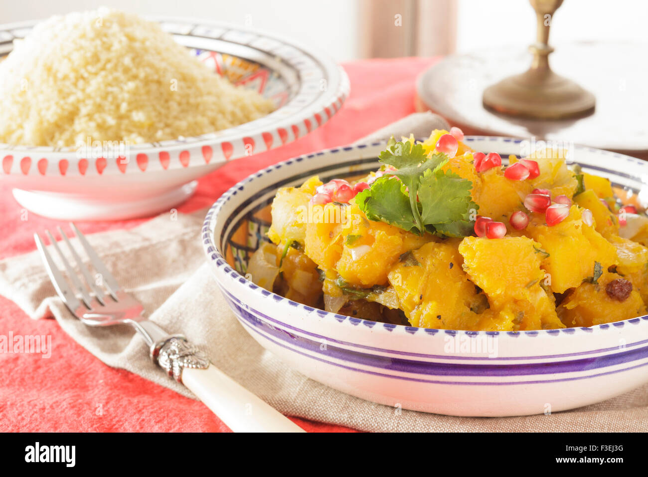 Butternut Squash Tagine Stock Photo Alamy