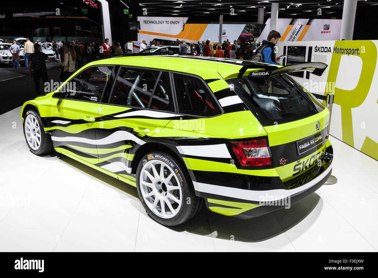 Scoda Fabia RS Combi Racing Car at the IAA International Motor Show ...