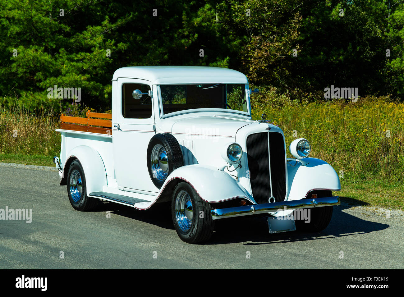 1934 Custom Chevrolet Pickup Truck Stock Photo
