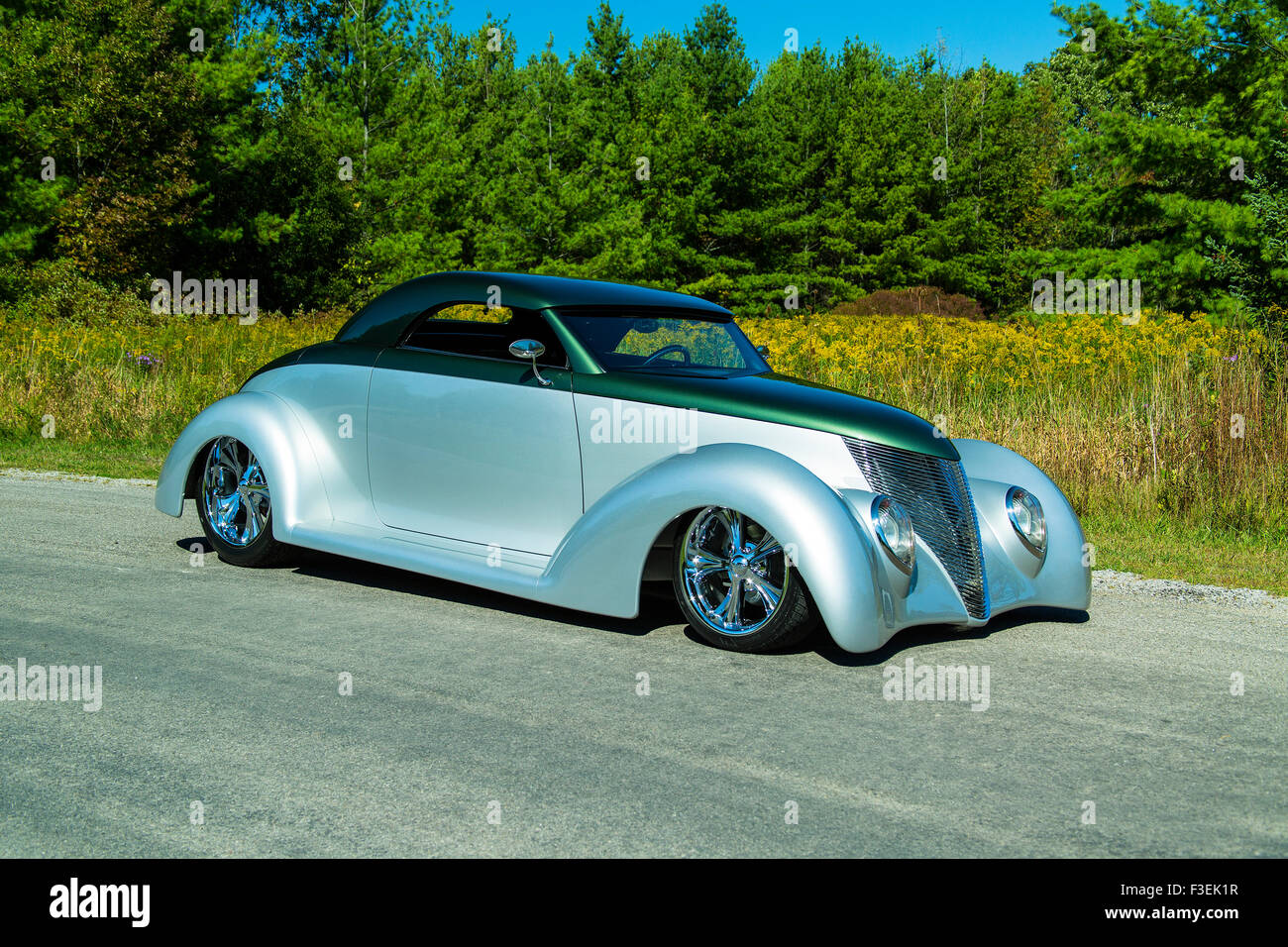 1937 Custom Ford Roaster Stock Photo