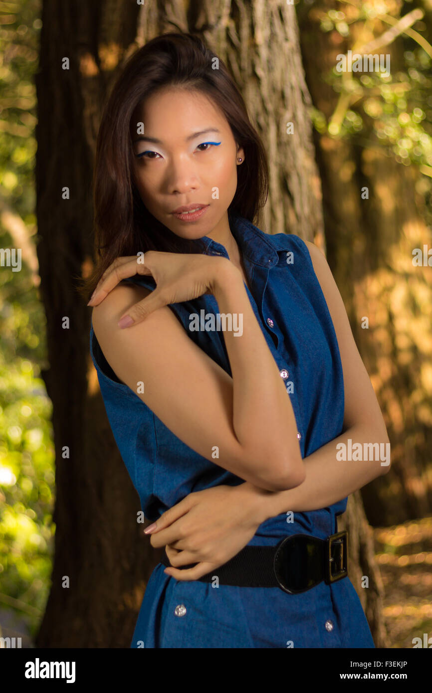 Landscape photography with model hi-res stock photography and images ...