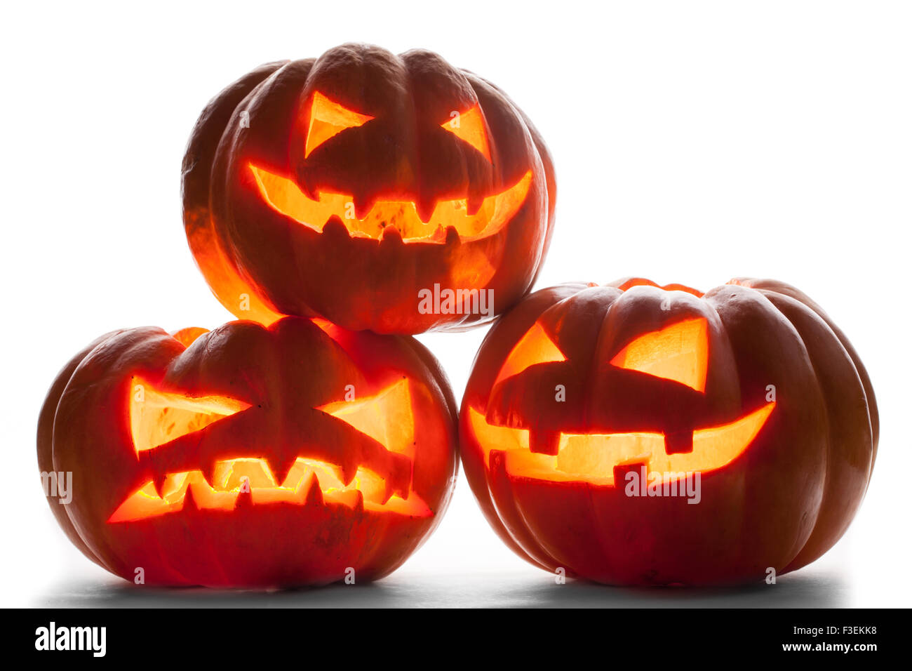 Halloween Pumpkin isolated on white background Stock Photo - Alamy