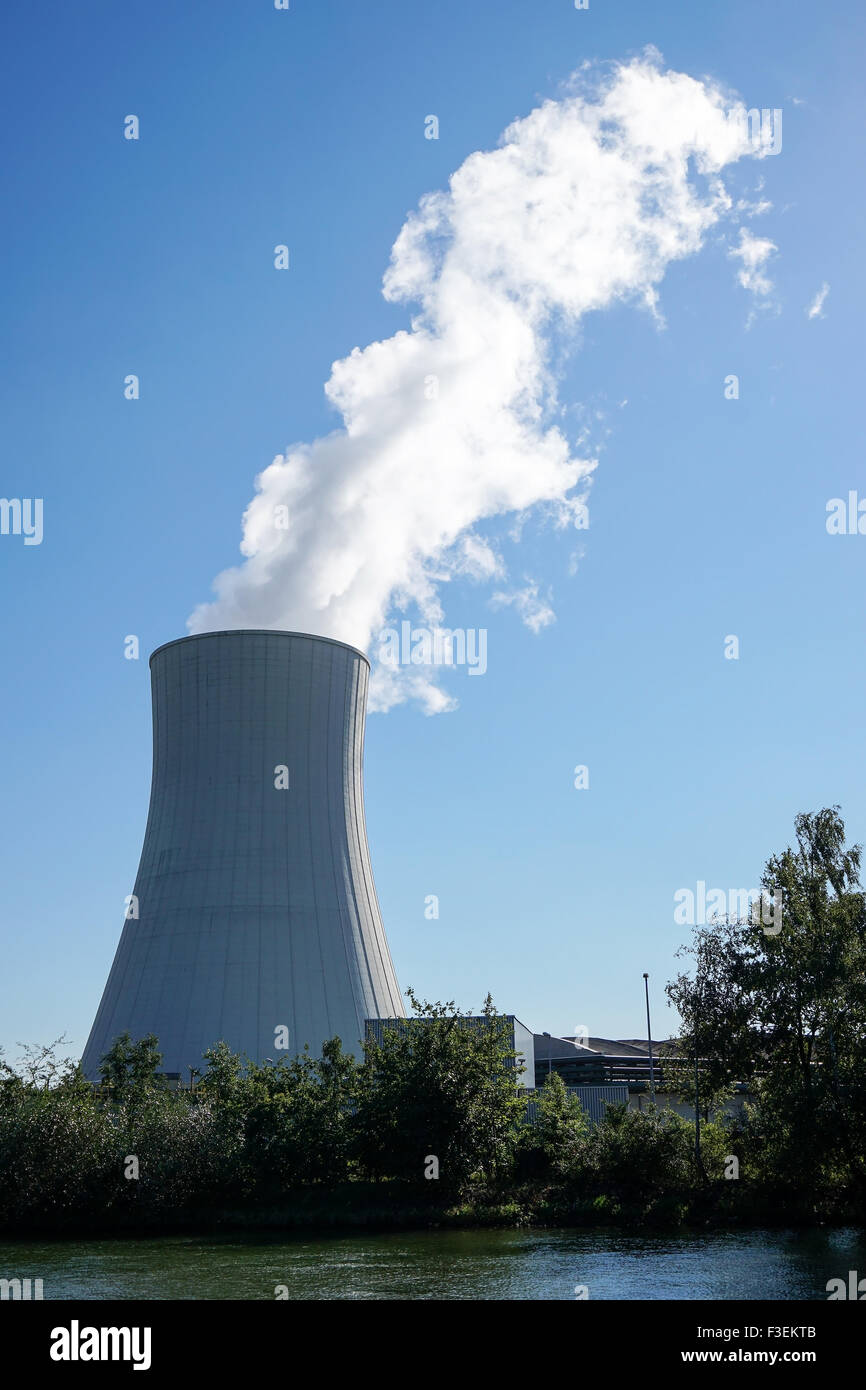 cooling tower Stock Photo