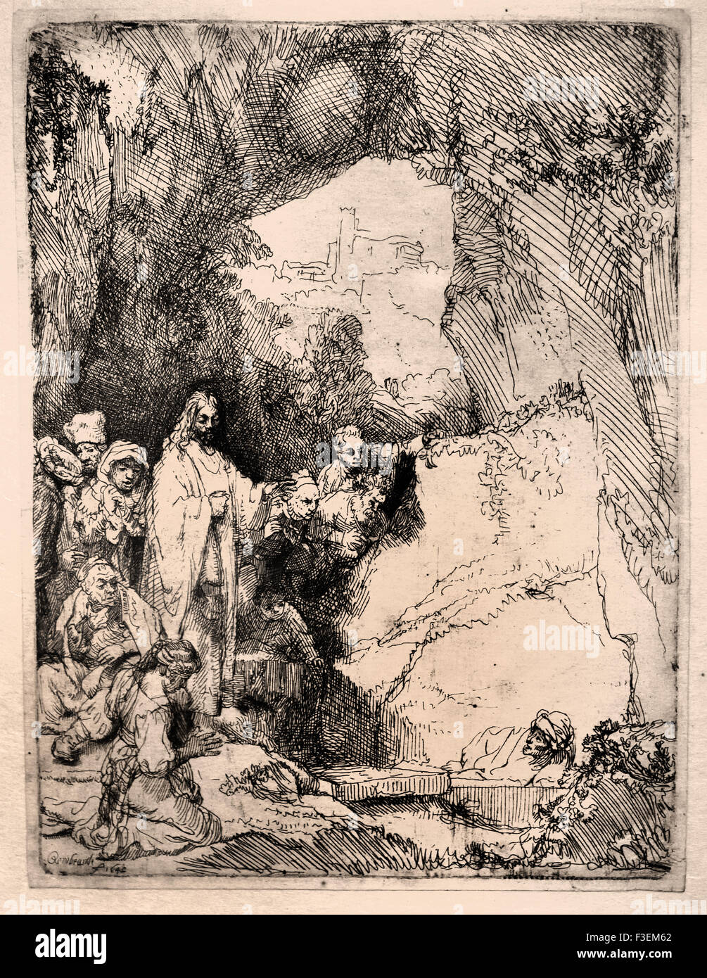 The raising of Lazarus 1642 Rembrandt Harmenszoon van Rijn1606–1669 ...
