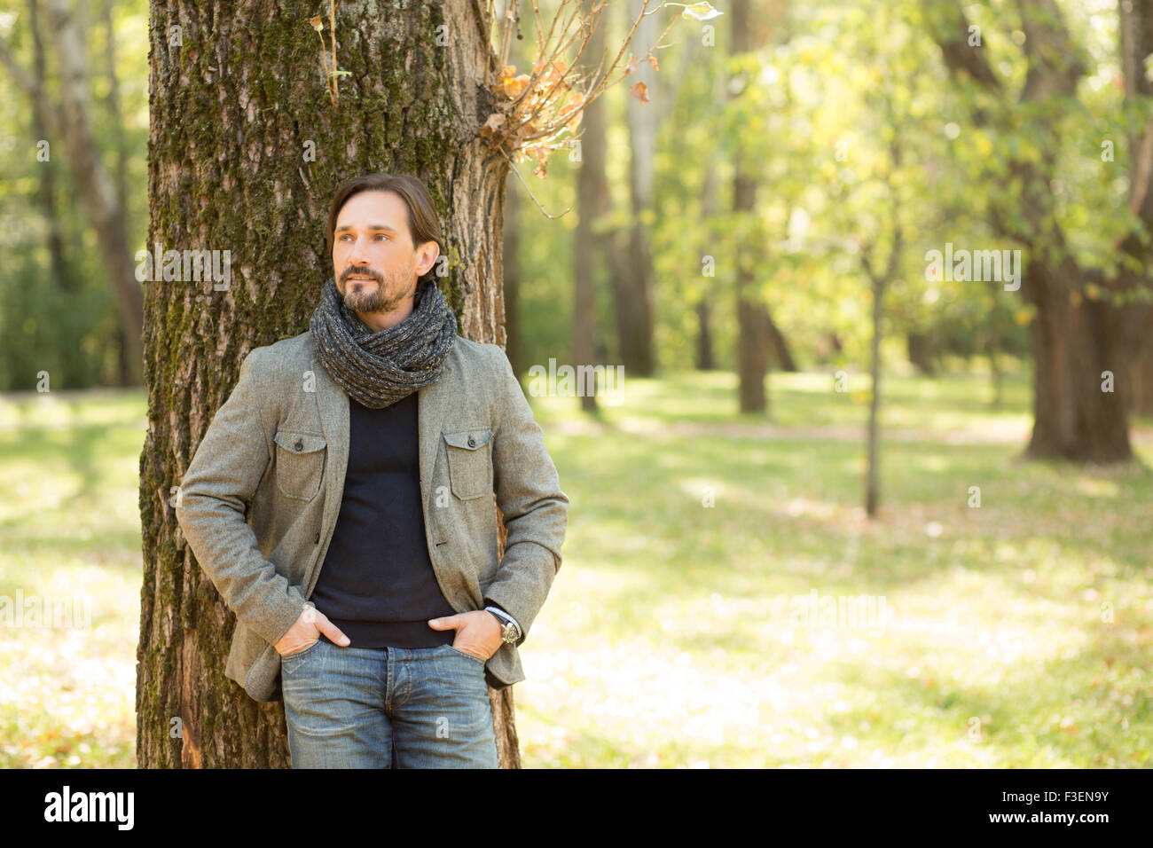 Handsome middle aged man hi-res stock photography and images - Alamy