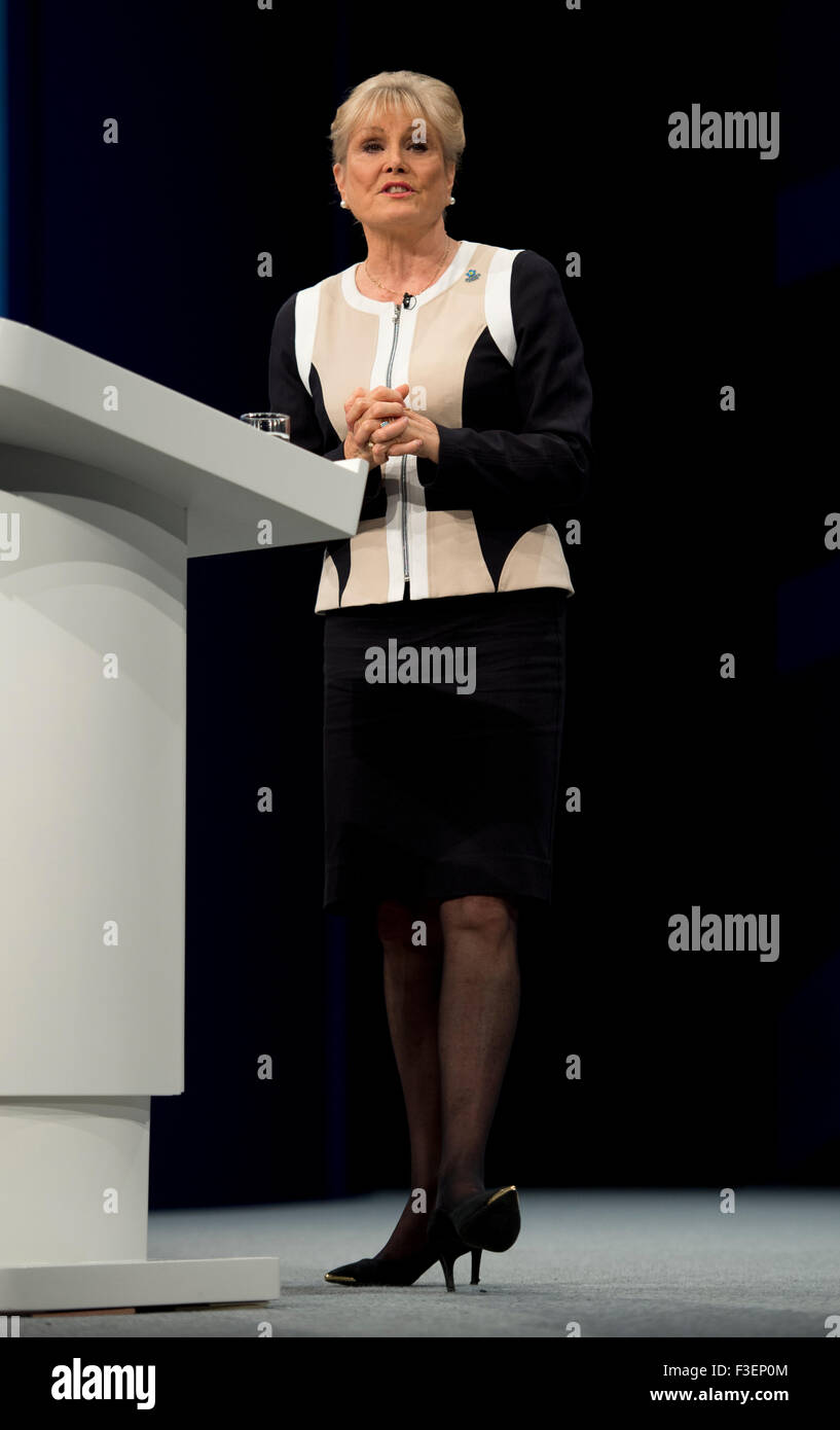 Manchester, UK. 6th October 2015. Journalist, newsreader and presenter ...