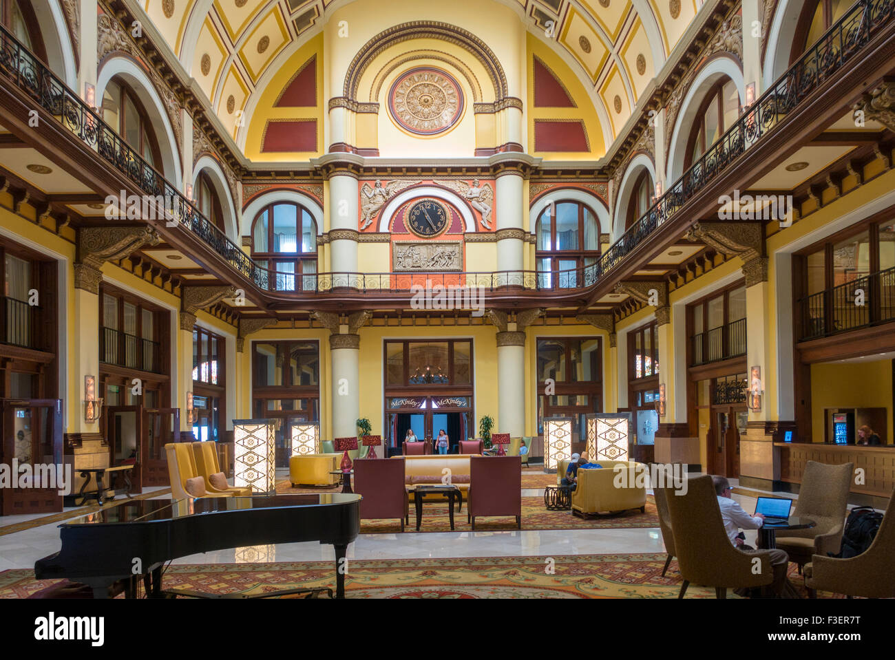 Union Station Hotel In Nashville Tennessee Stock Photo