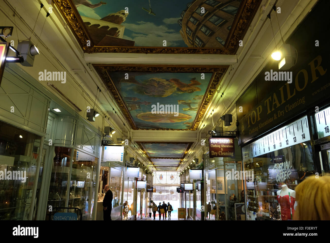 Piccadilly Arcade, Birmingham, West Midlands, England, UK Stock Photo