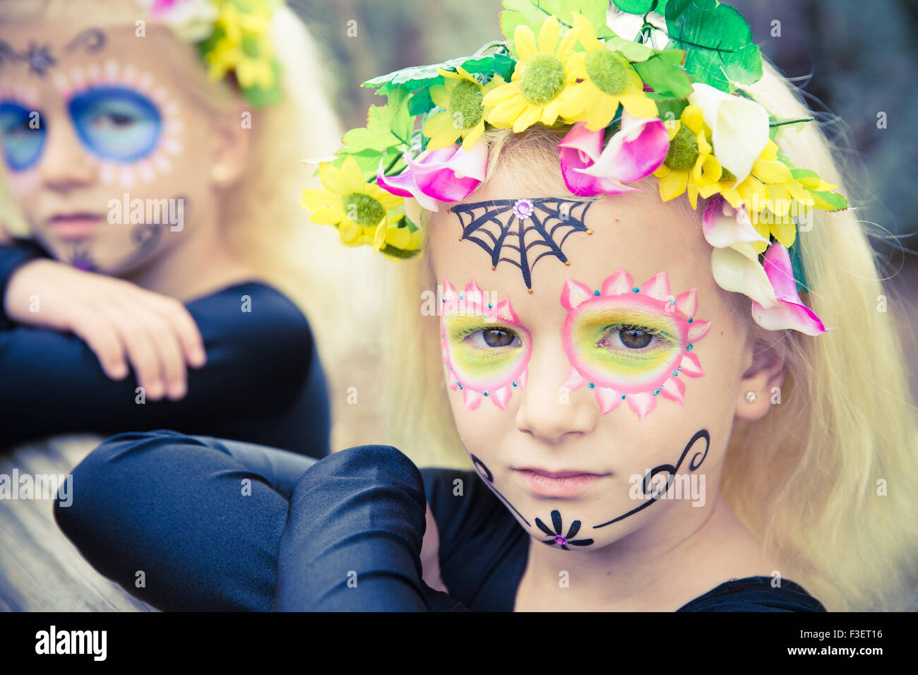Halloween face painting stock photo. Image of greuesome - 56999570