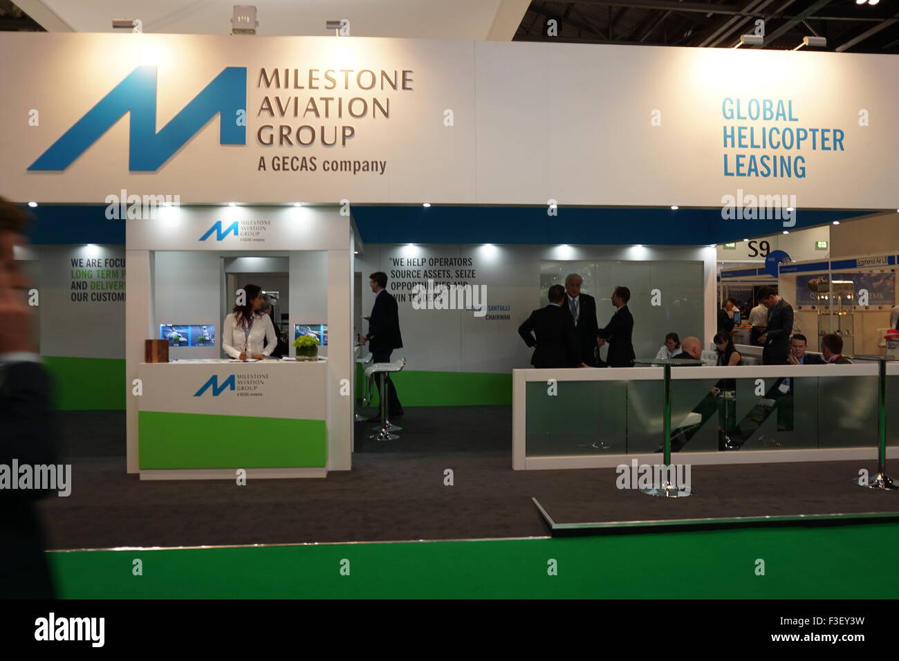 London,UK, 5th Oct 2015 : Europe's largest Helitech International ...
