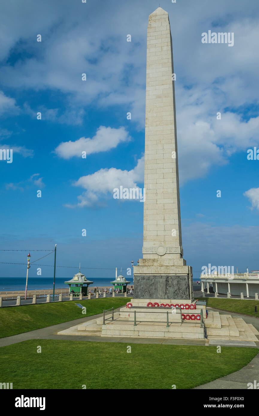 Blackpool War Memorial Stock Photo