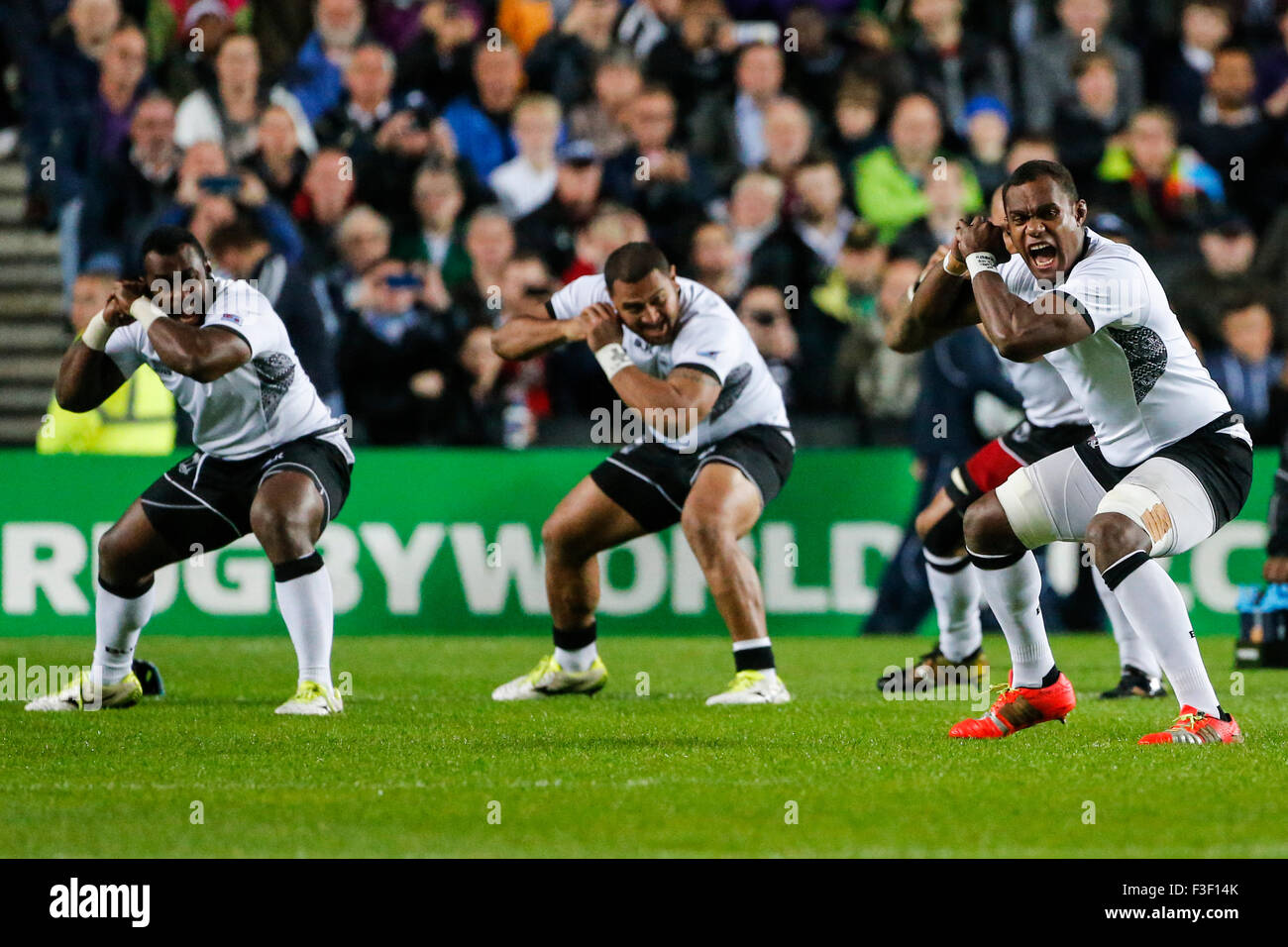 Stadium MK, Milton Keynes, UK. 06th Oct, 2015. Rugby World Cup. Fiji ...