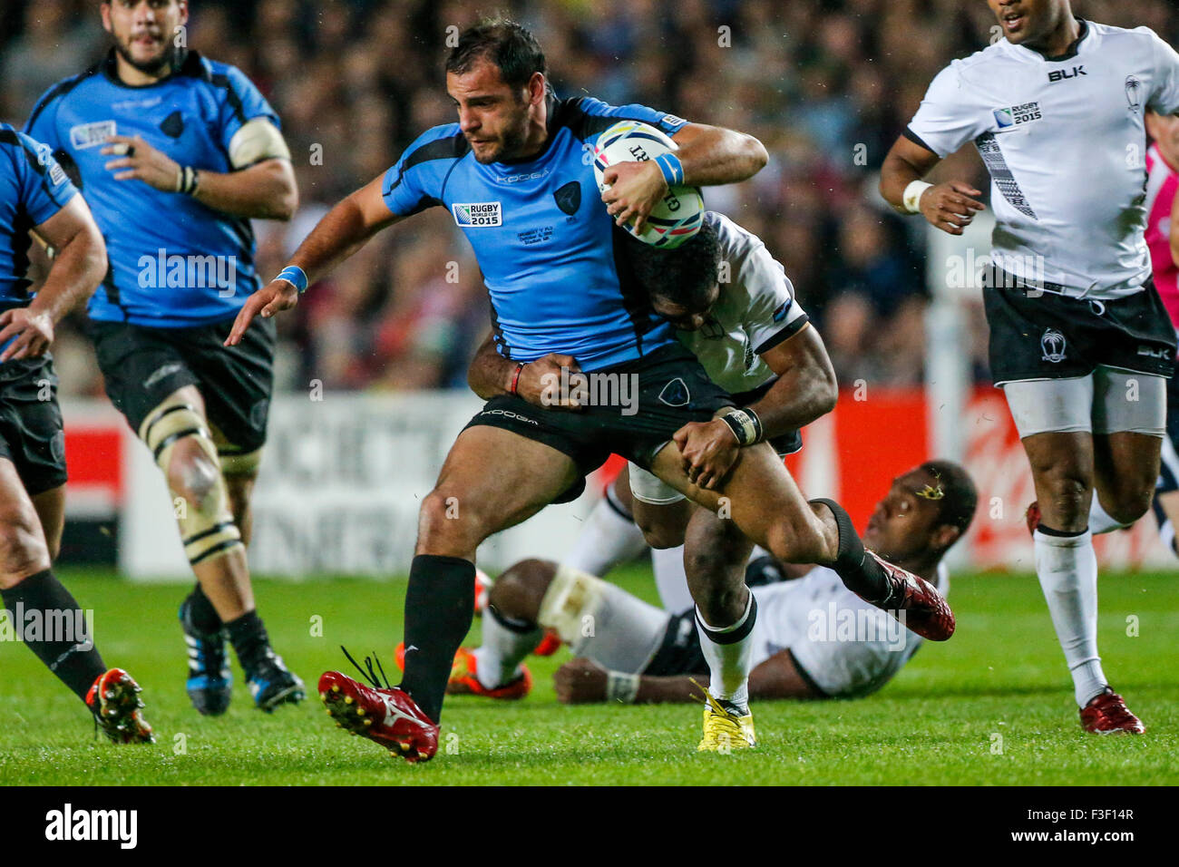 Stadium MK, Milton Keynes, UK. 06th Oct, 2015. Rugby World Cup. Fiji ...
