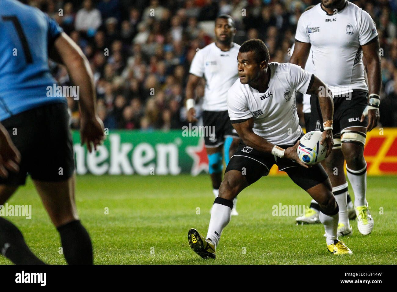 Stadium MK, Milton Keynes, UK. 06th Oct, 2015. Rugby World Cup. Fiji ...