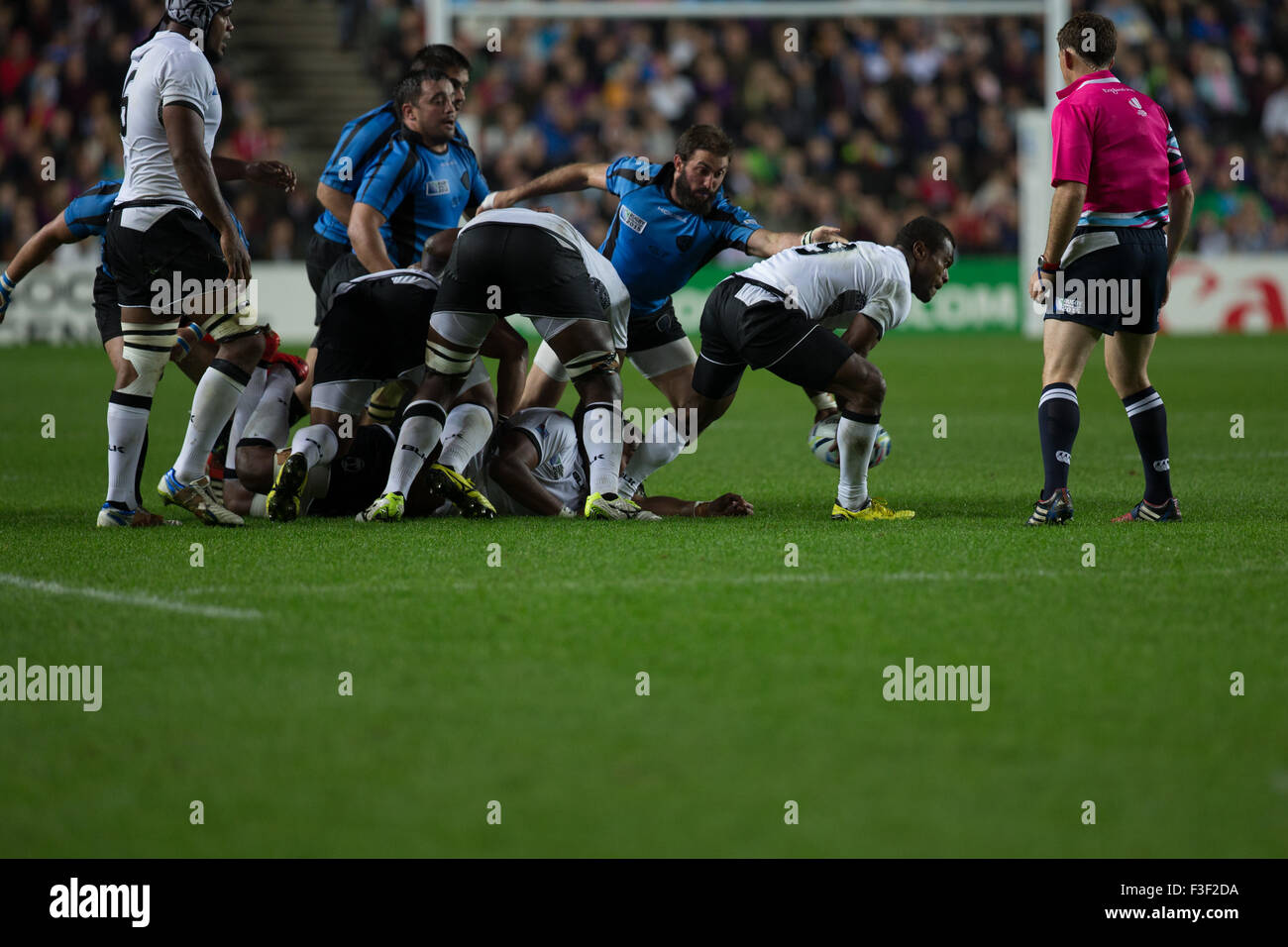 Stadium:MK, Milton Keynes, UK. 6th Oct 2015. Rugby World Cup 2015 Match ...